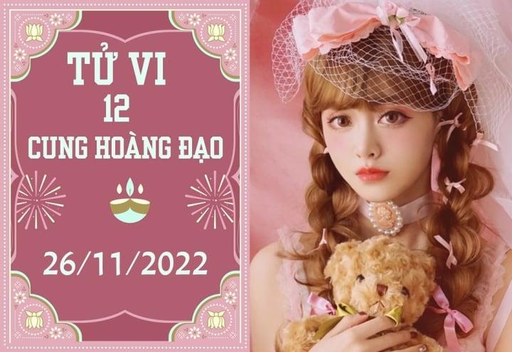 Tử vi vui 12 cung hoàng đạo 26/11: Kim Ngưu thu lợi lộc, Bảo Bình vui vẻ - 1