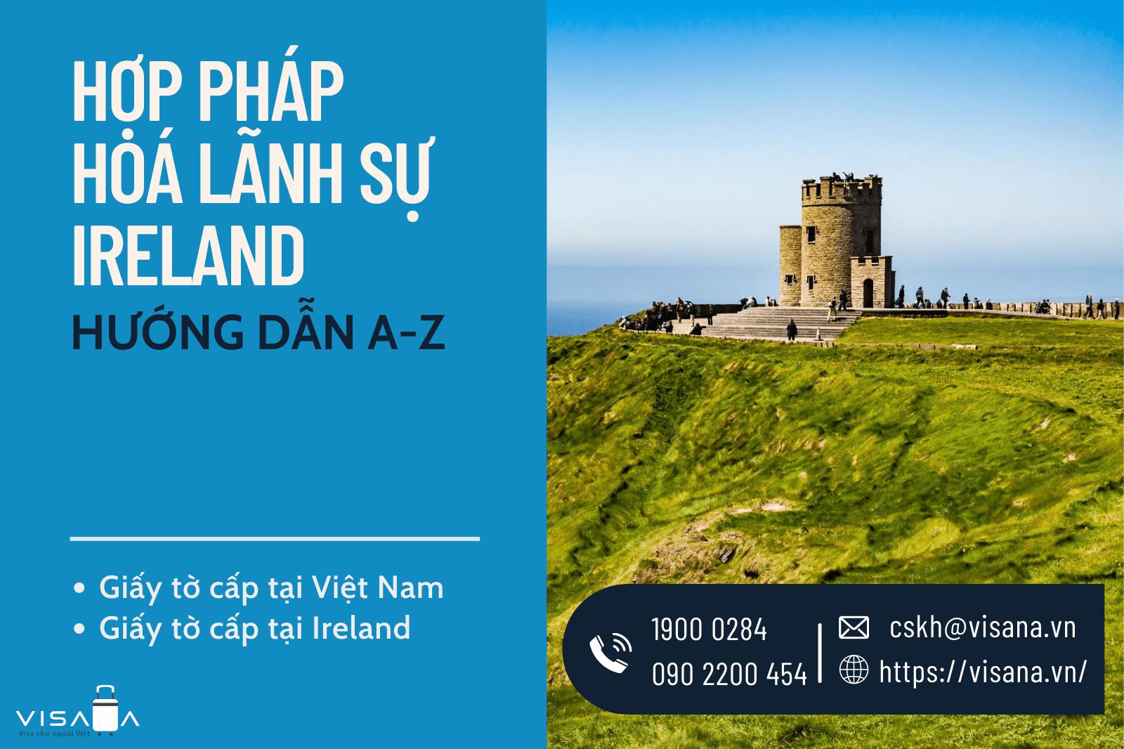 Thủ tục hợp pháp hoá lãnh sự Ireland