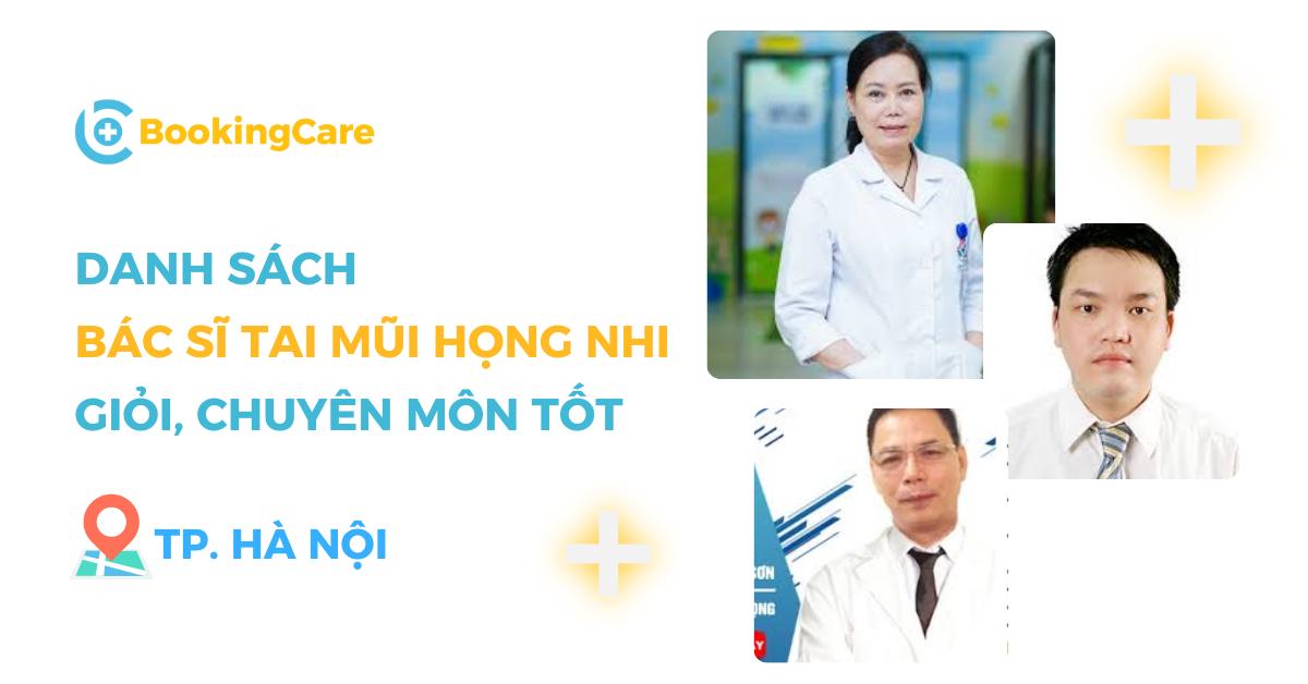 Bác sĩ Tai mũi họng nhi giỏi tại Hà Nội