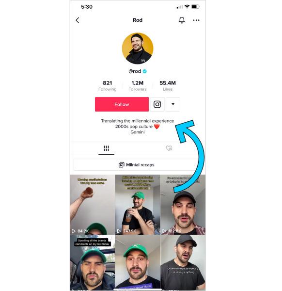 Bio trên TikTok là gì?