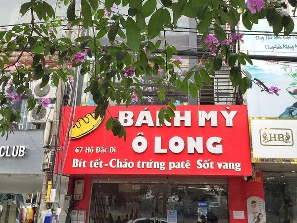 Bánh mỳ Ô Long quán ăn chất lượng tốt giá phải chăng