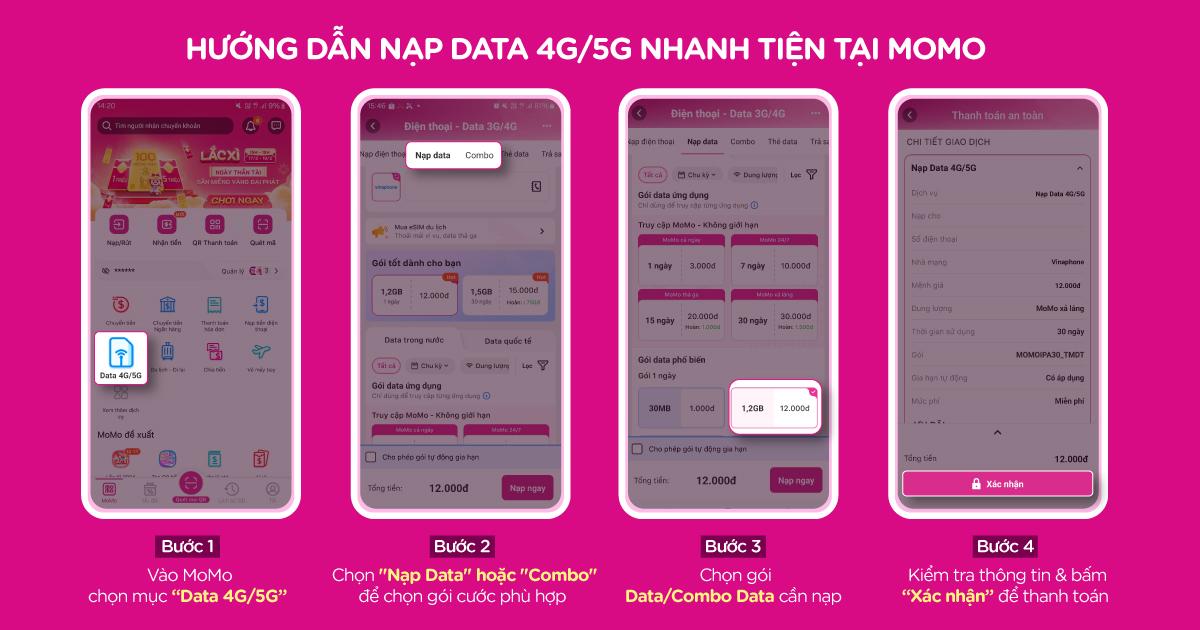 Đăng ký 4G VinaPhone 1 ngày siêu rẻ siêu nhanh