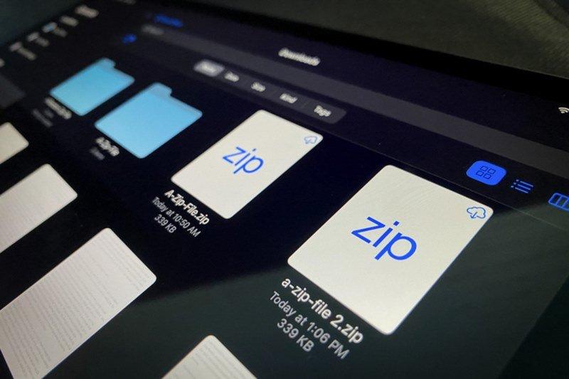 Chỉ bạn cách mở file zip trên iPhone cực đơn giản