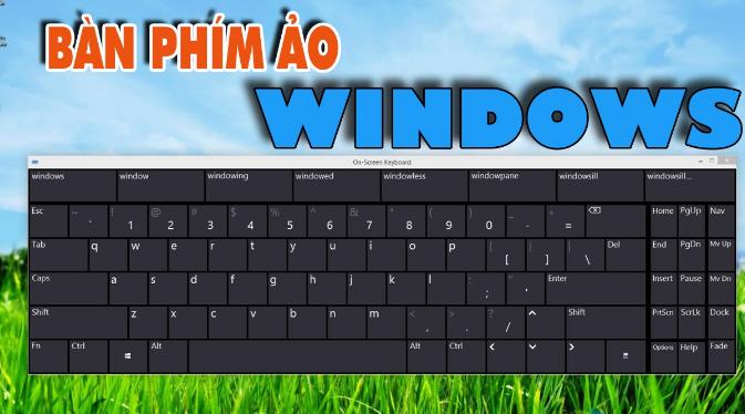 Cách xử lý bàn phím laptop win 7 8