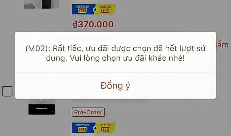 Cách khắc phục lỗi M02 Shopee không phải ai cũng biết