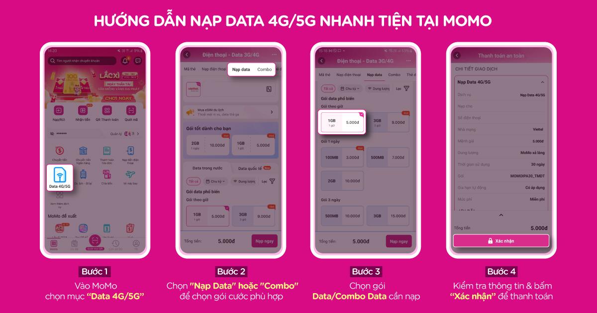 Hướng dẫn ứng Data Viettel lướt Web thả ga