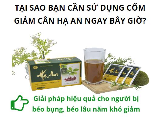 Cảnh báo: Cốm giảm cân Hạ An "nhập nhèm" tên gọi, quảng cáo thổi phồng chất lượng