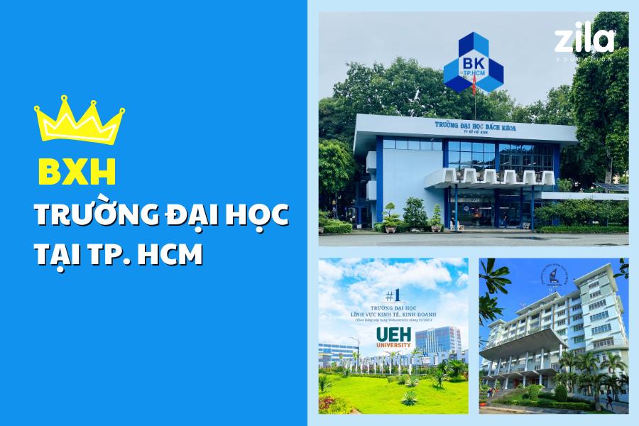 [2024] Bảng xếp hạng các trường đại học TP. HCM