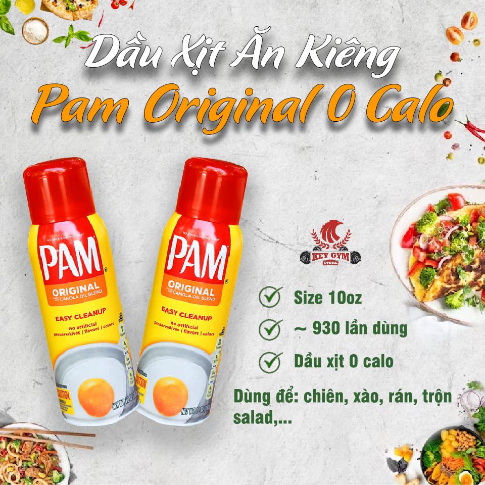 DẦU XỊT ĂN KIÊNG PAM 0 CALO 12OZ