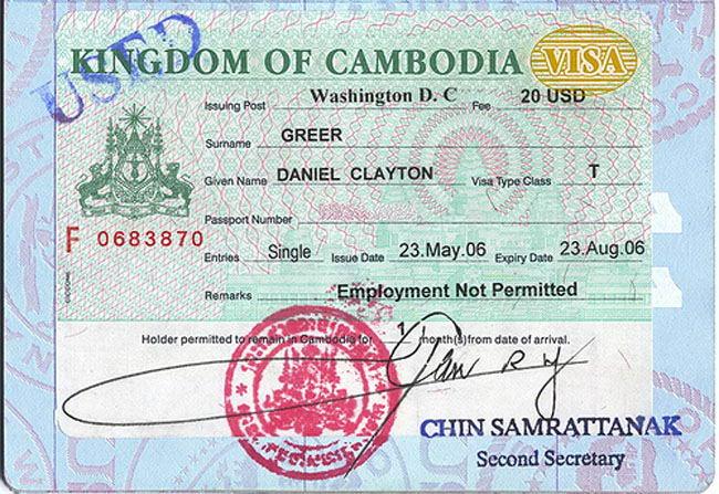 Đi du lịch Campuchia cần giấy tờ gì? Cách xin visa nhập cảnh Campuchia mới nhất 2023