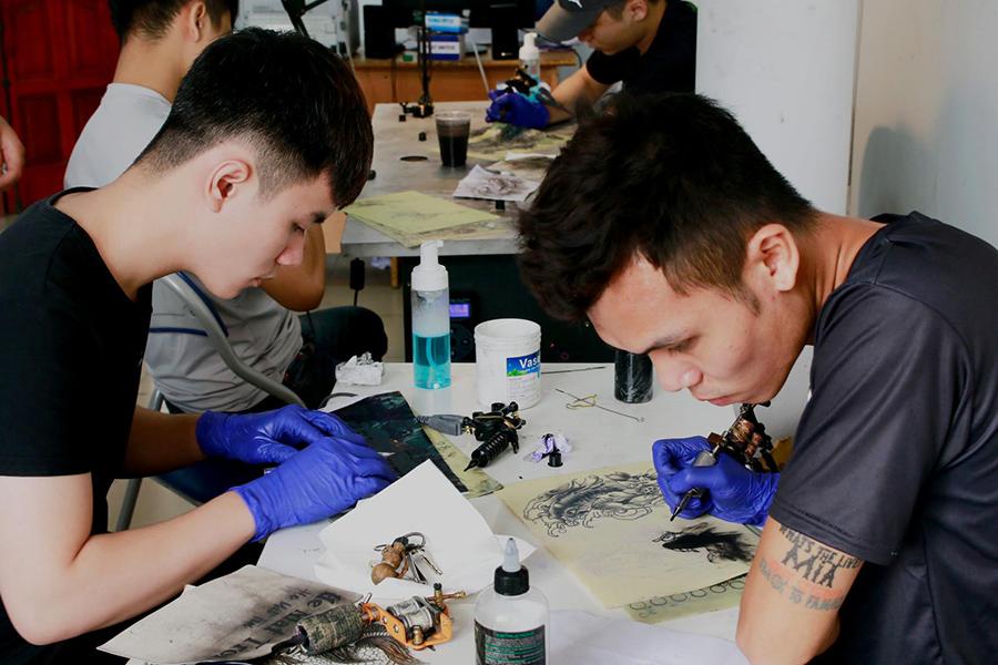 Khóa học nghề xăm tattoo là khoá học phổ biến nhất dành cho người mới bắt đầu