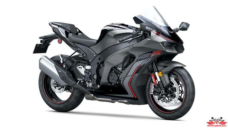 Kawasaki Ninja ZX10R giá bao nhiêu? Động cơ nâng cấp hơn 200 mã lực