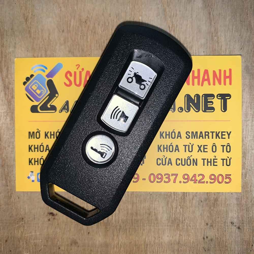 Chìa khóa smartkey xe SH có 3 nút mã phụ tùng K01 K77 K29