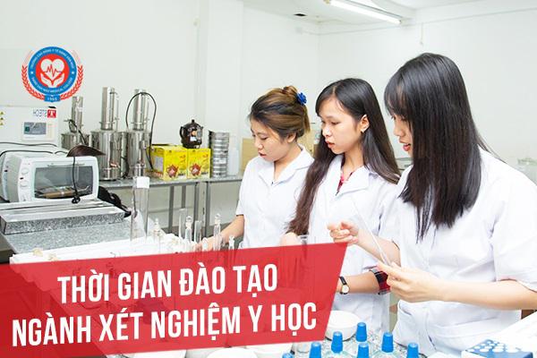 Ngành Xét nghiệm Y học học trong thời gian bao lâu?