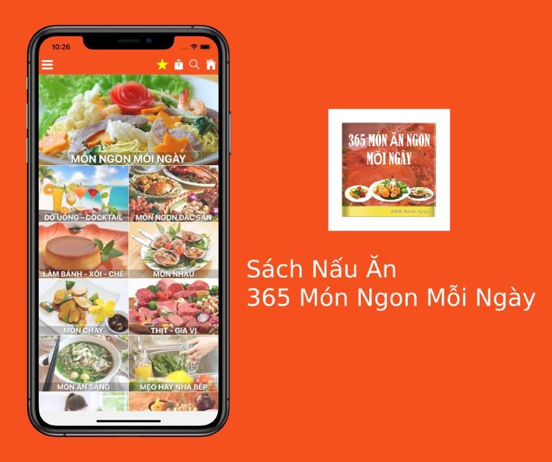 Sách Nấu Ăn - 365 món ăn ngon mỗi ngày offline