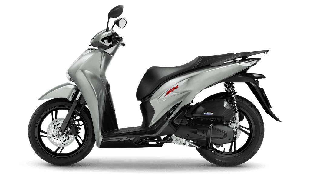 Nối tiếp đàn anh SH 350i, Honda SH 125/150i cũng có bản thể thao màu xám "xi măng" đang hot trong giới chơi xe