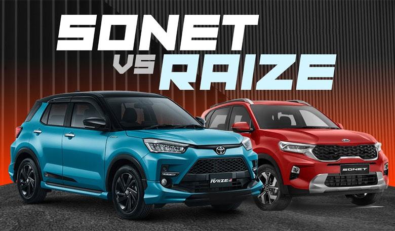 So sánh Toyota Raize và Kia Sonet? Nên mua xe nào tốt hơn?