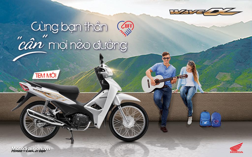 Honda Wave Alpha 110cc 2020 phiên bản mới đã có giá bán