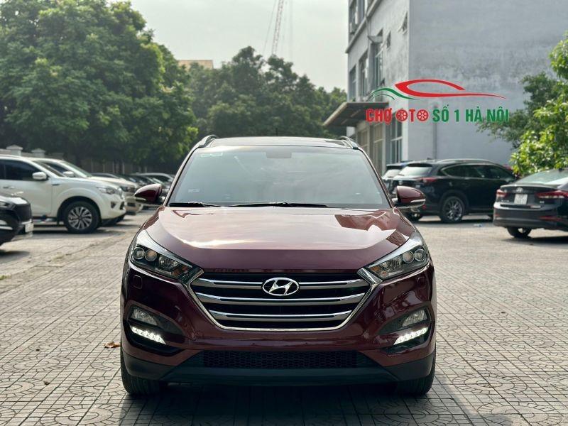 Mua Bán Xe Ô Tô Cũ Hyundai Tucson Đời 2015 Màu Đỏ Mới Đi 6,2 Vạn