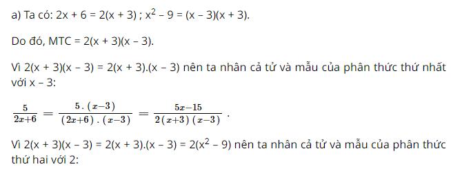 Bài 14, 15, 16, 17, 18, 19, 20  trang 43, 44 SGK Toán 8 tập 1 - Quy đồng mẫu thức nhiều phân thức - luyện tập