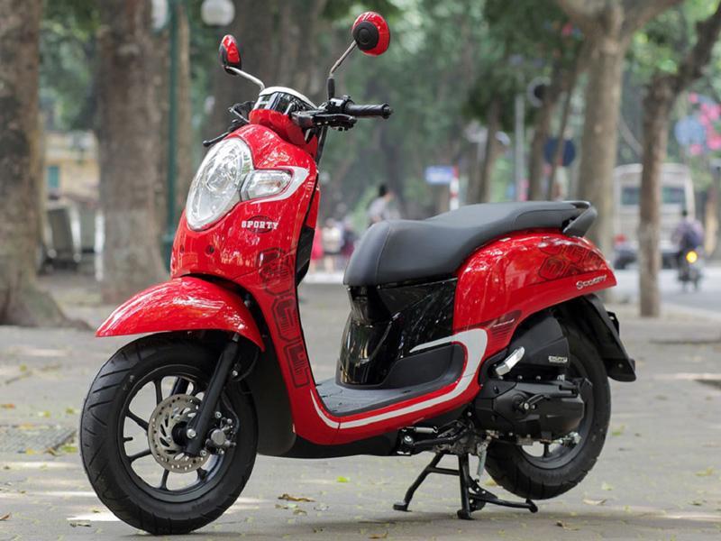 Honda Scoopy-i 50cc có kiểu dáng trẻ trung, động cơ bền bỉ