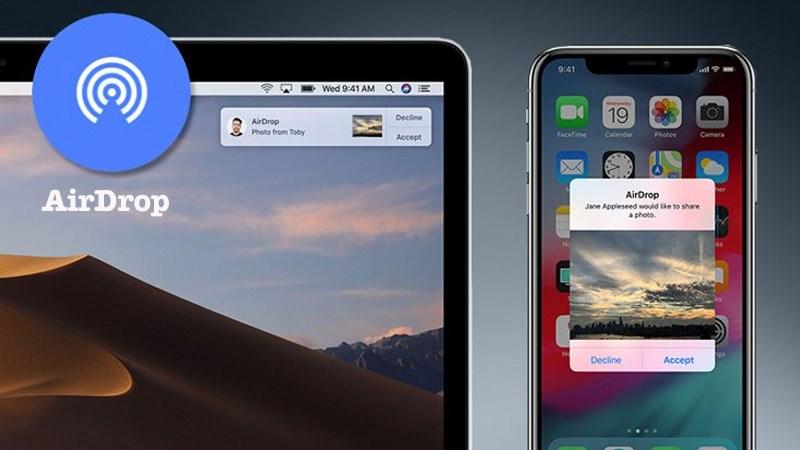 Cách dùng AirDrop trên iPhone, MacBook để chia sẻ dữ liệu nhanh chóng