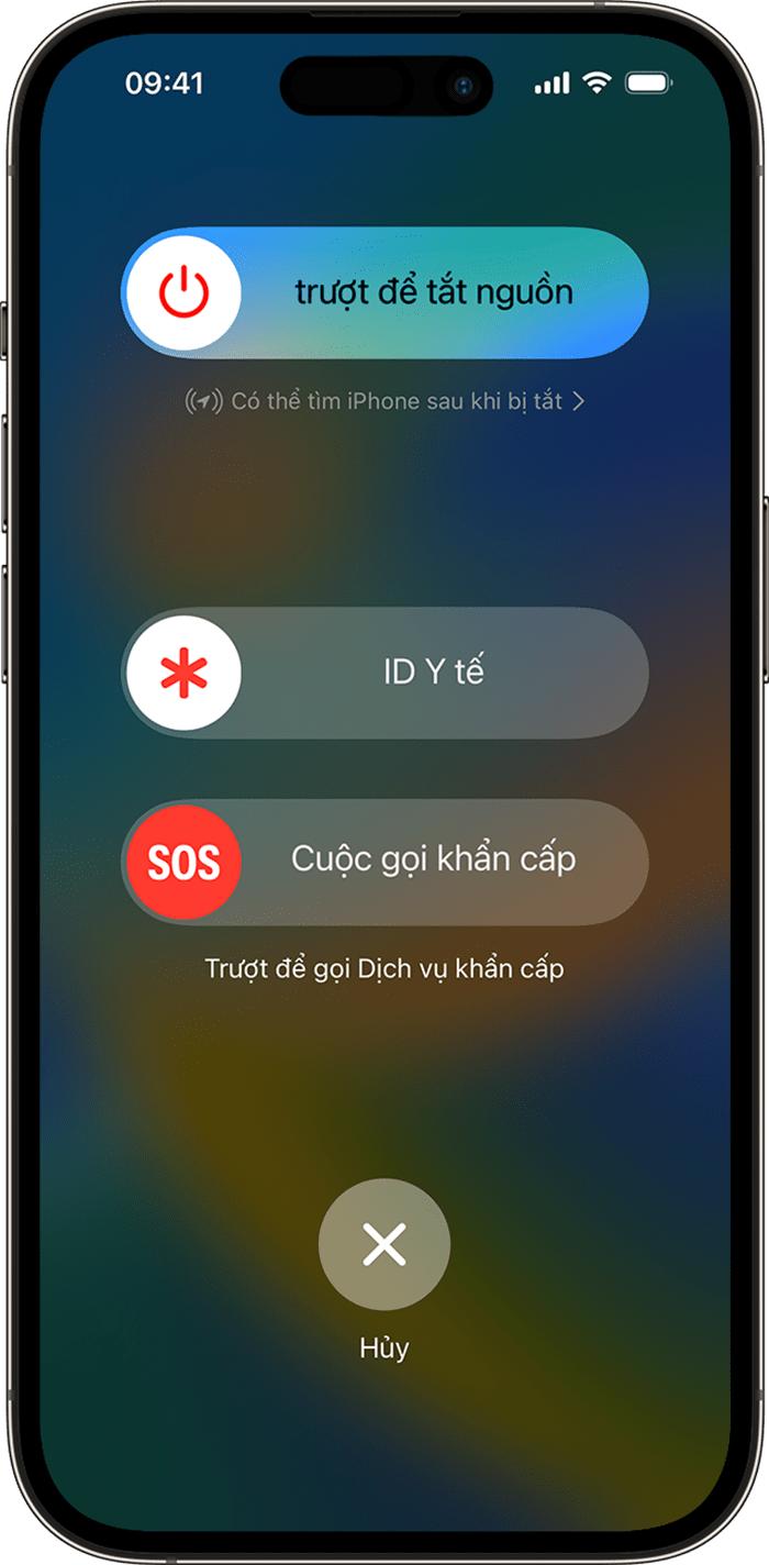 Sử dụng tính năng SOS khẩn cấp trên iPhone