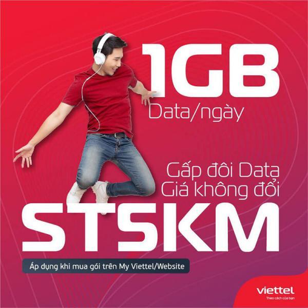 Hướng dẫn đăng ký gói ST5KM Viettel có ngay 1GB/ ngày chỉ 5000đ siêu tiết kiệm 