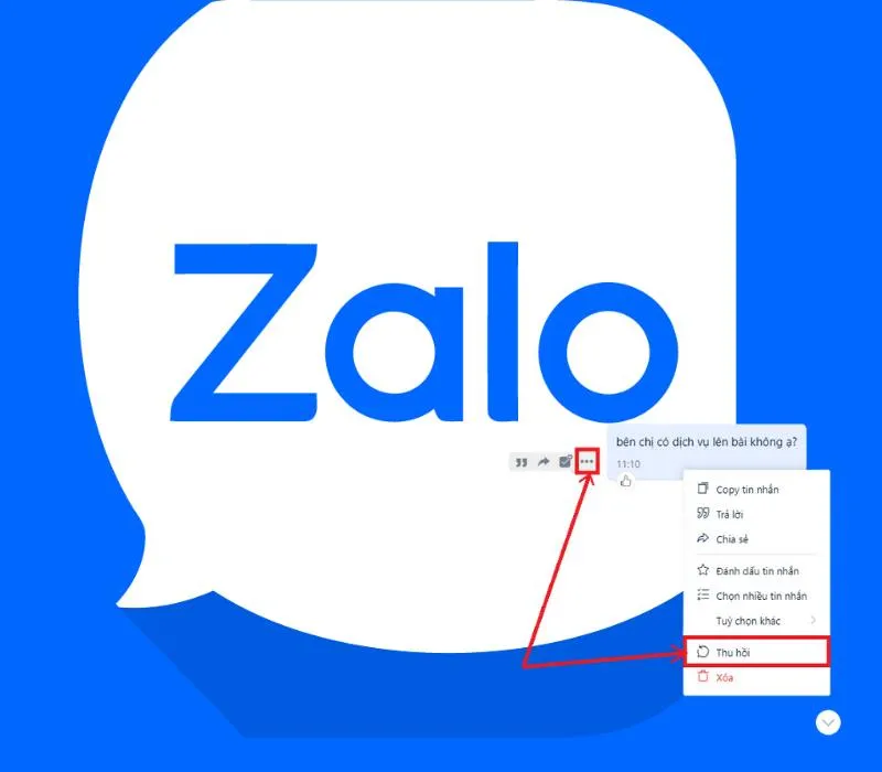 Cách đọc tin nhắn đã thu hồi trên Zalo đơn giản, chi tiết