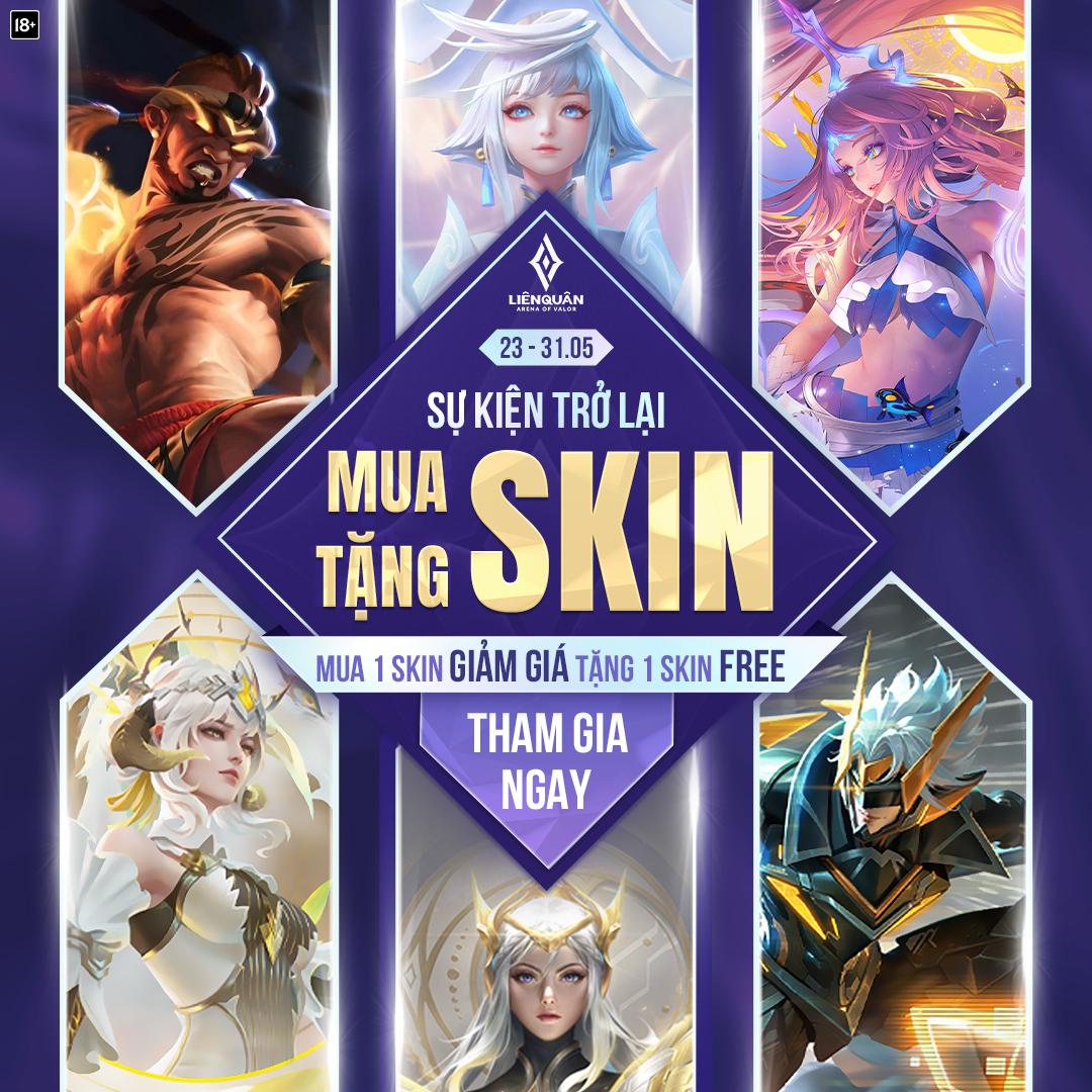 MUA SKIN TẶNG SKIN - CHÀO HÈ 2024 | Garena Liên Quân Mobile