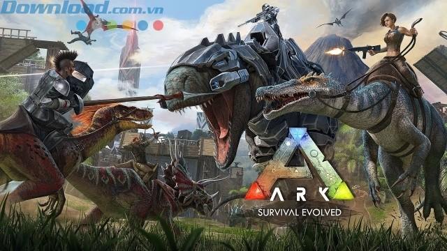 ARK: Survival Evolved cho Android   2.0.29 Game sinh tồn trong thế giới khủng long ăn thịt