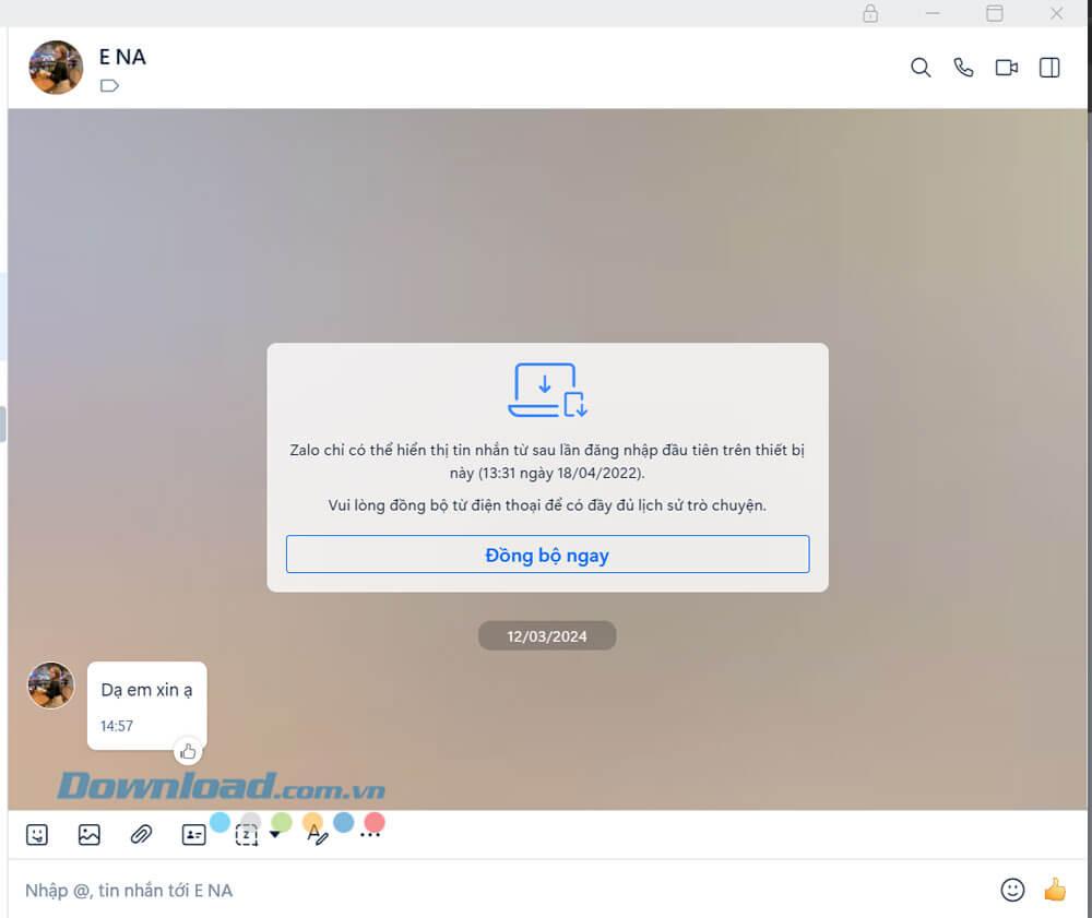 Zalo   24.6.3 Gọi video, làm việc nhóm, gửi file 1Gb miễn phí siêu nhanh