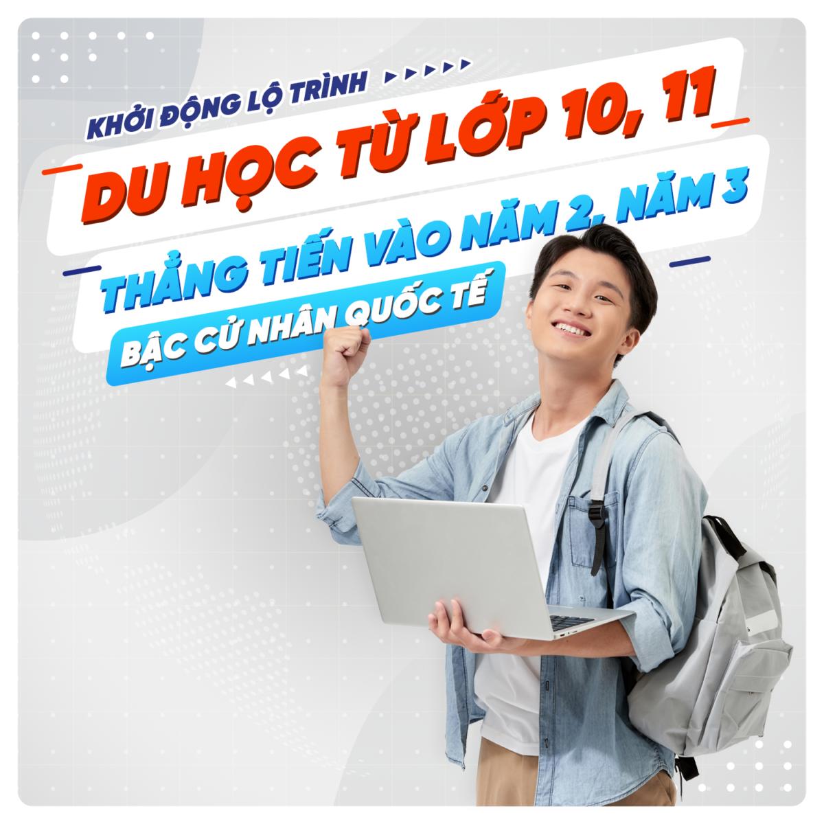 Lộ trình du học từ lớp 10 - 11