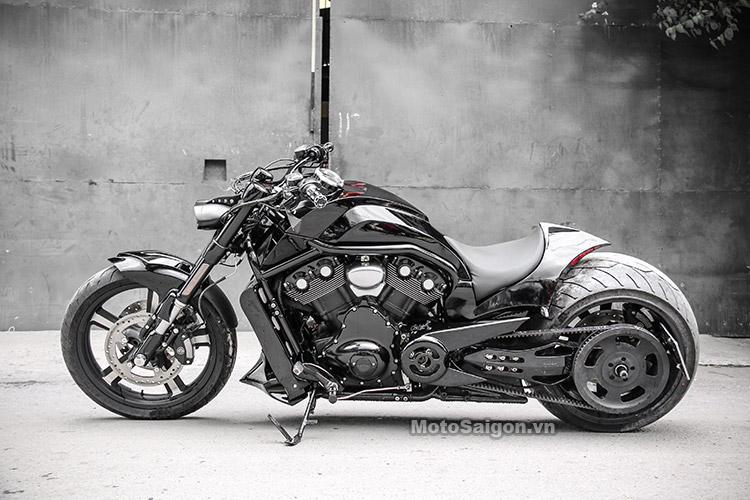 Thần Sấm Harley VRod độ bánh to 360