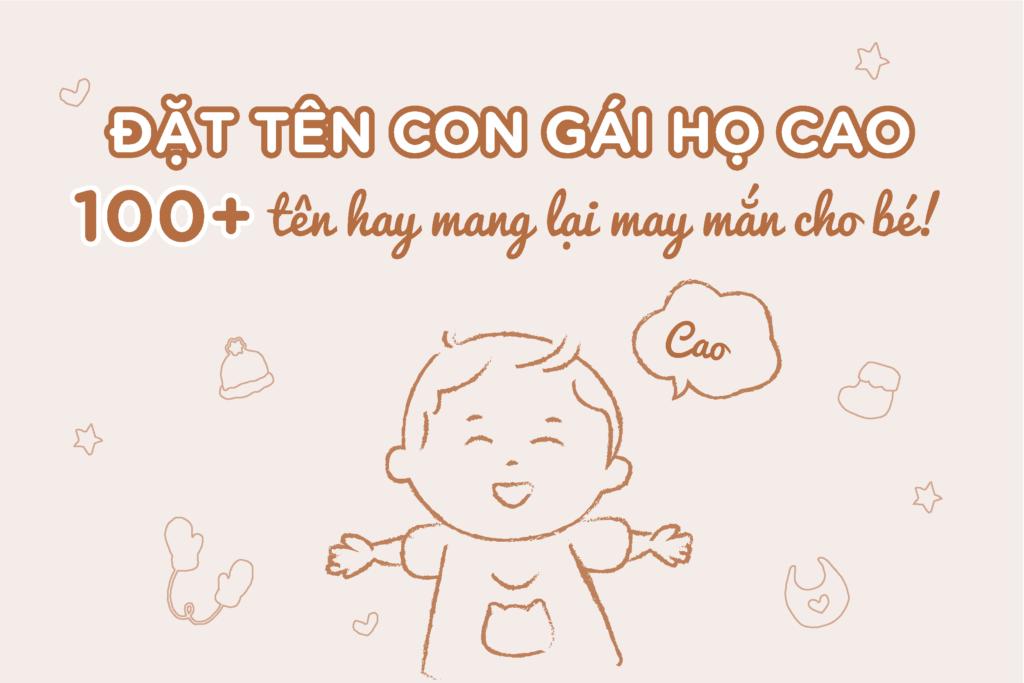 Tên con gái họ Cao