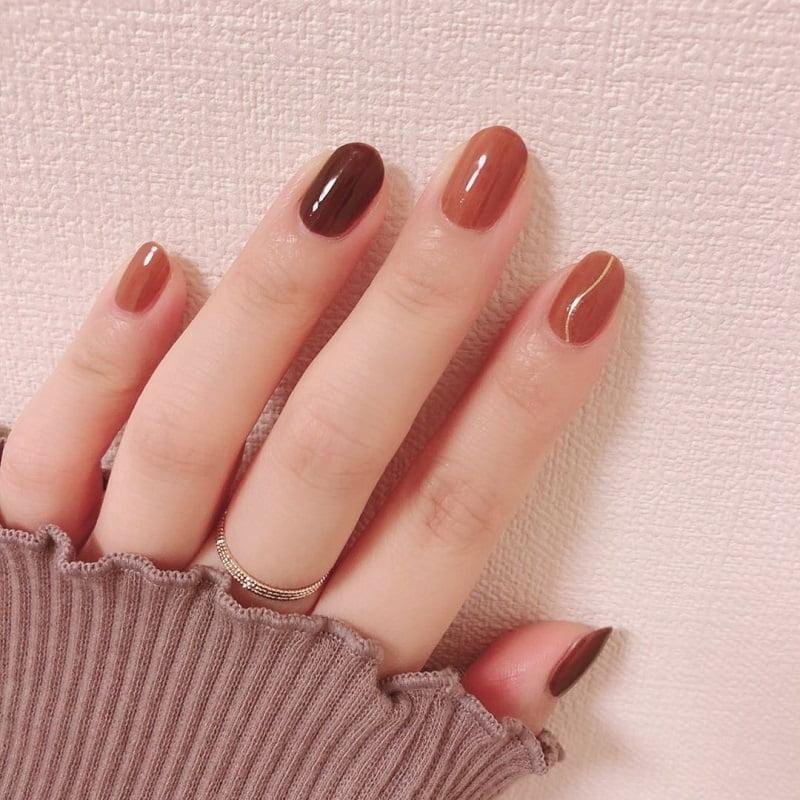 20+ Mẫu nail ngắn đơn giản đẹp hút hồn chị em