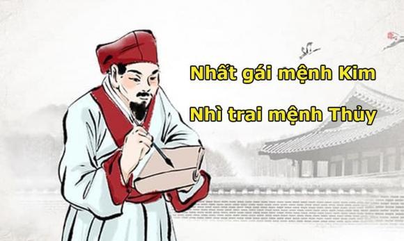 Người xưa có câu: 'Nhất gái mệnh Kim, nhì trai mệnh Thủy’, nghĩa là gì?