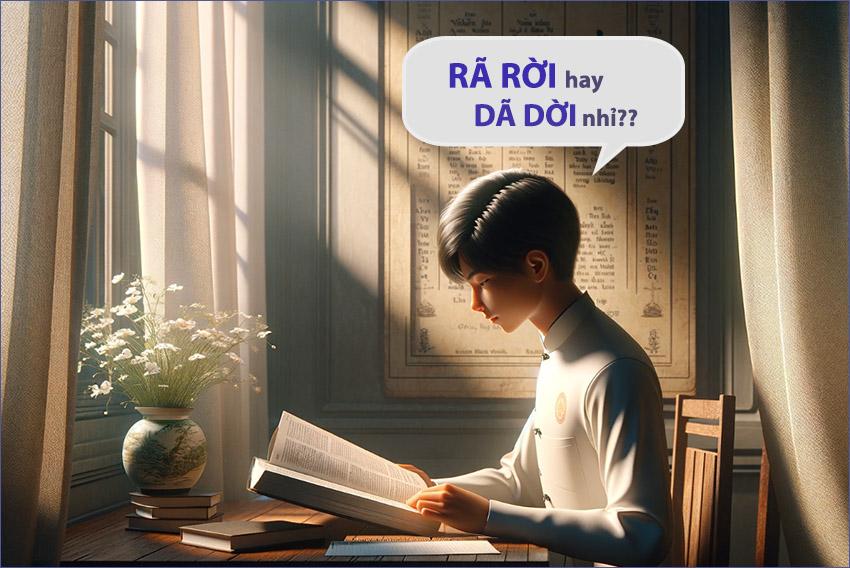 Rã rời hay Dã dời là từ đúng trong tiếng Việt