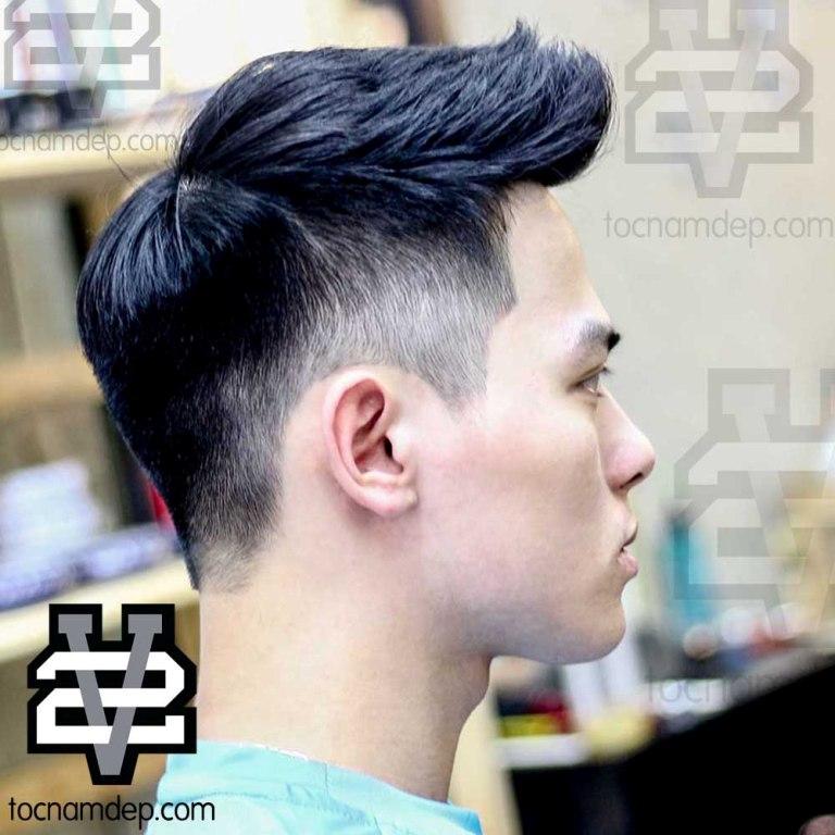 Kiểu tóc Mohican vuốt dựng