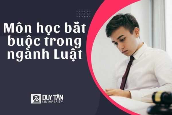 Những môn học bắt buộc trong ngành Luật