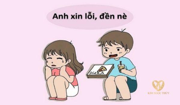 câu nói xin lỗi người yêu chân thành và ngọt ngào