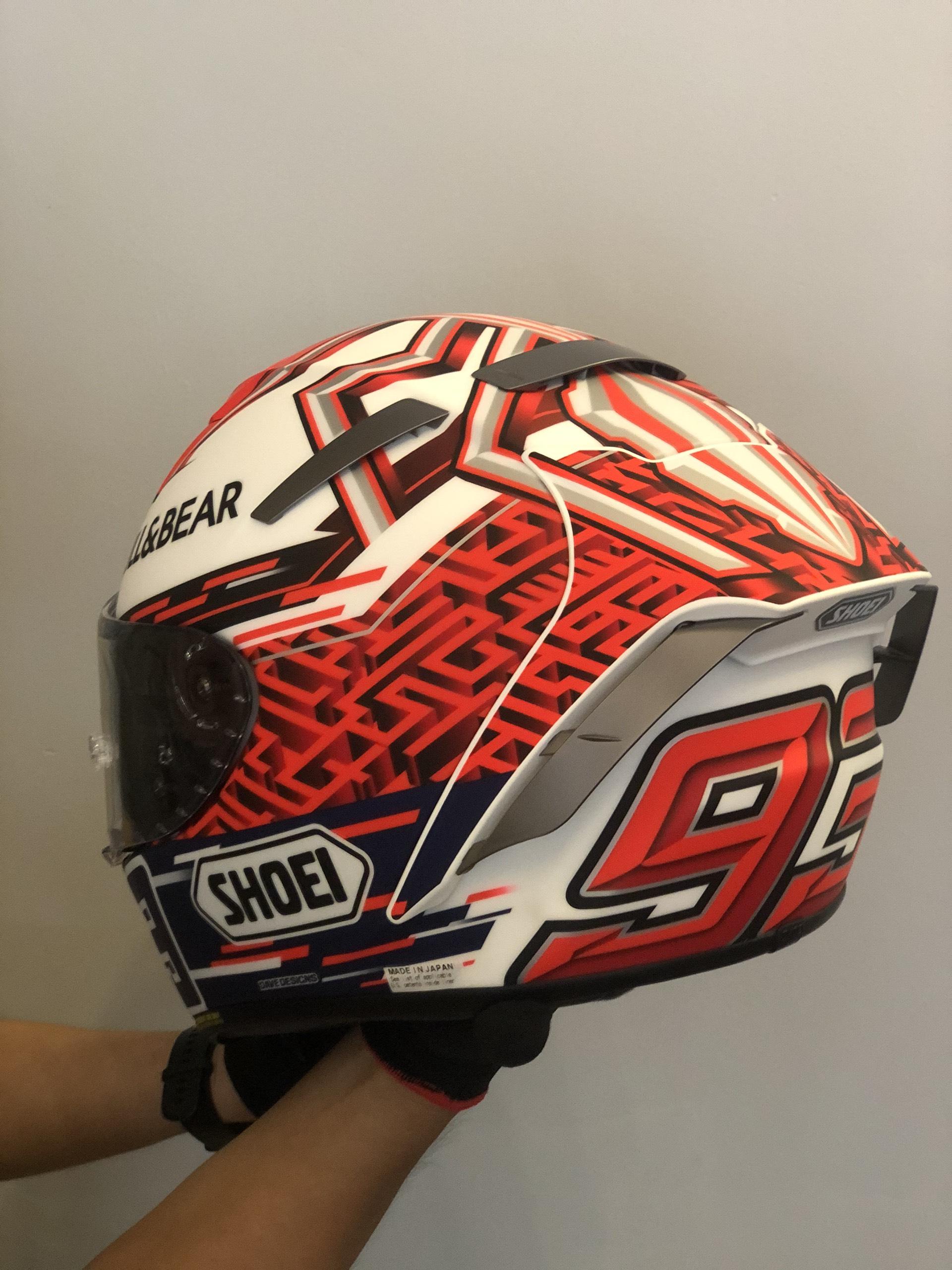 Mũ Fullface Shoei X-14 Marquez 5 (PRE-ORDER)