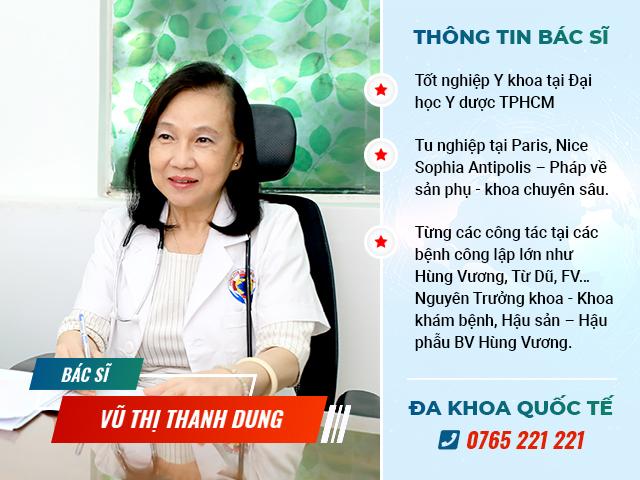 Review phòng khám phụ khoa bác sĩ vũ thị thanh dung