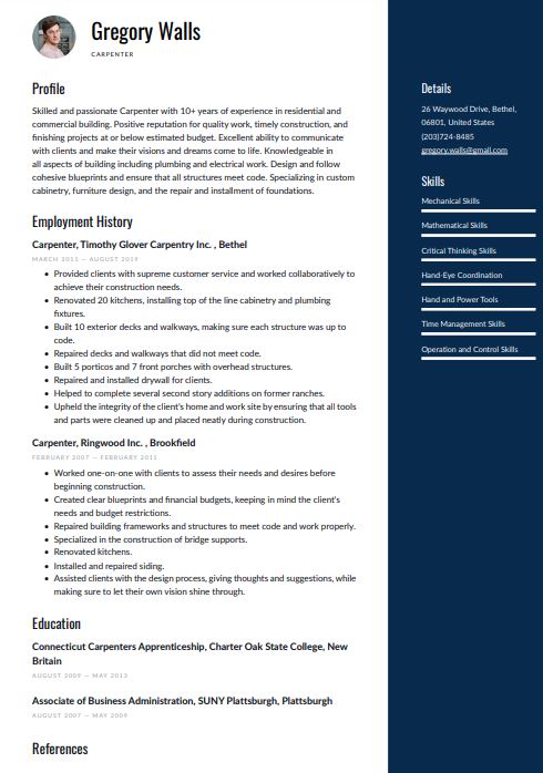 Job-winning modern resume templates