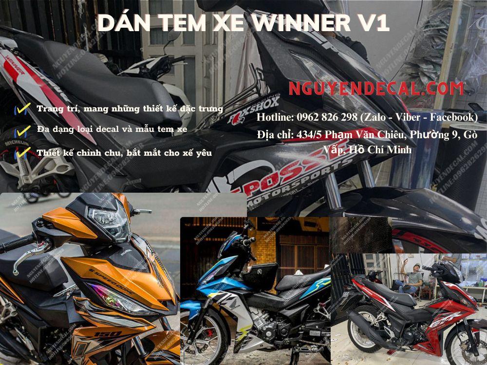 Tem xe winner v1