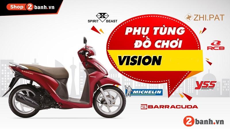 Tư vấn phụ tùng đồ chơi xe vision 2024 mới nhất - 1