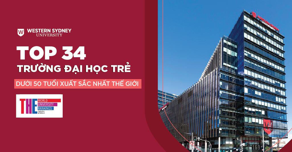 Đại học Western Sydney thăng hạng trên bảng xếp hạng Time Higher Education