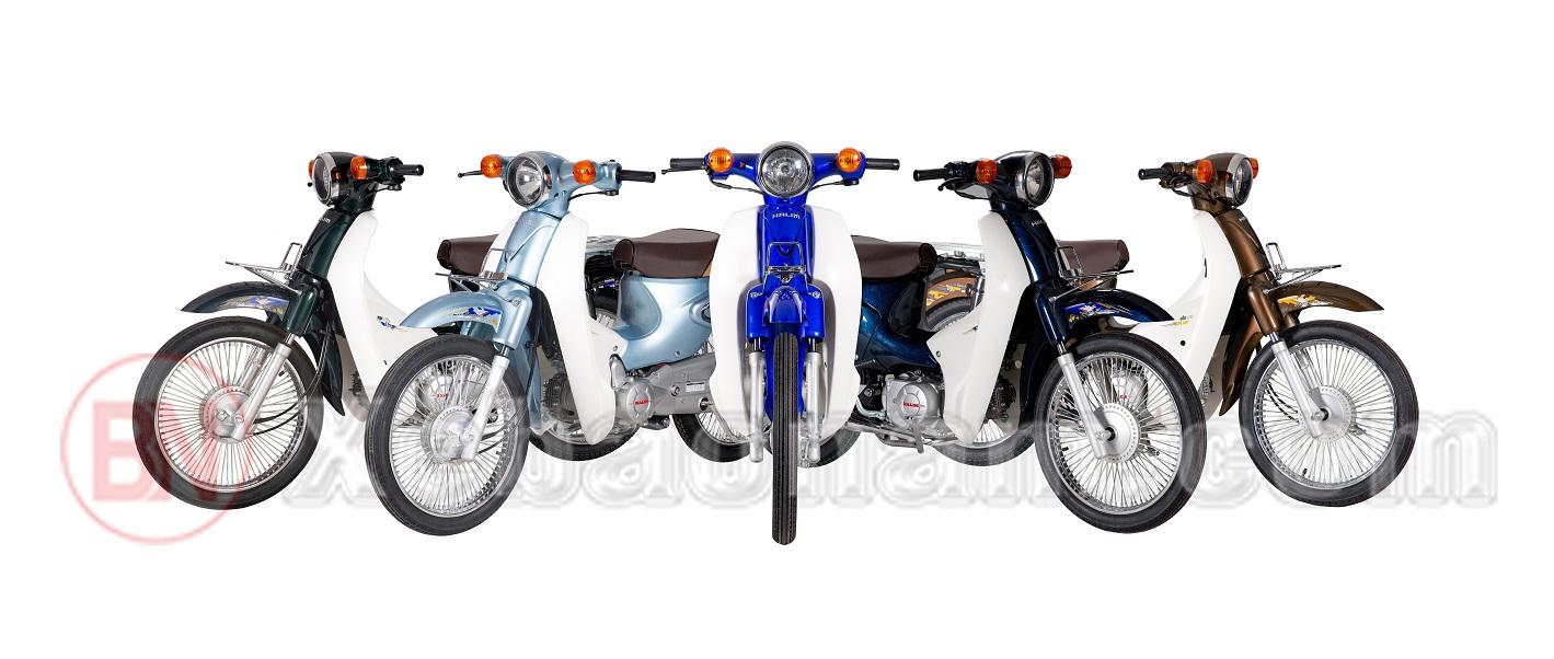 Xe Máy 50cc Cub Halim 2021 Màu Xanh Dương