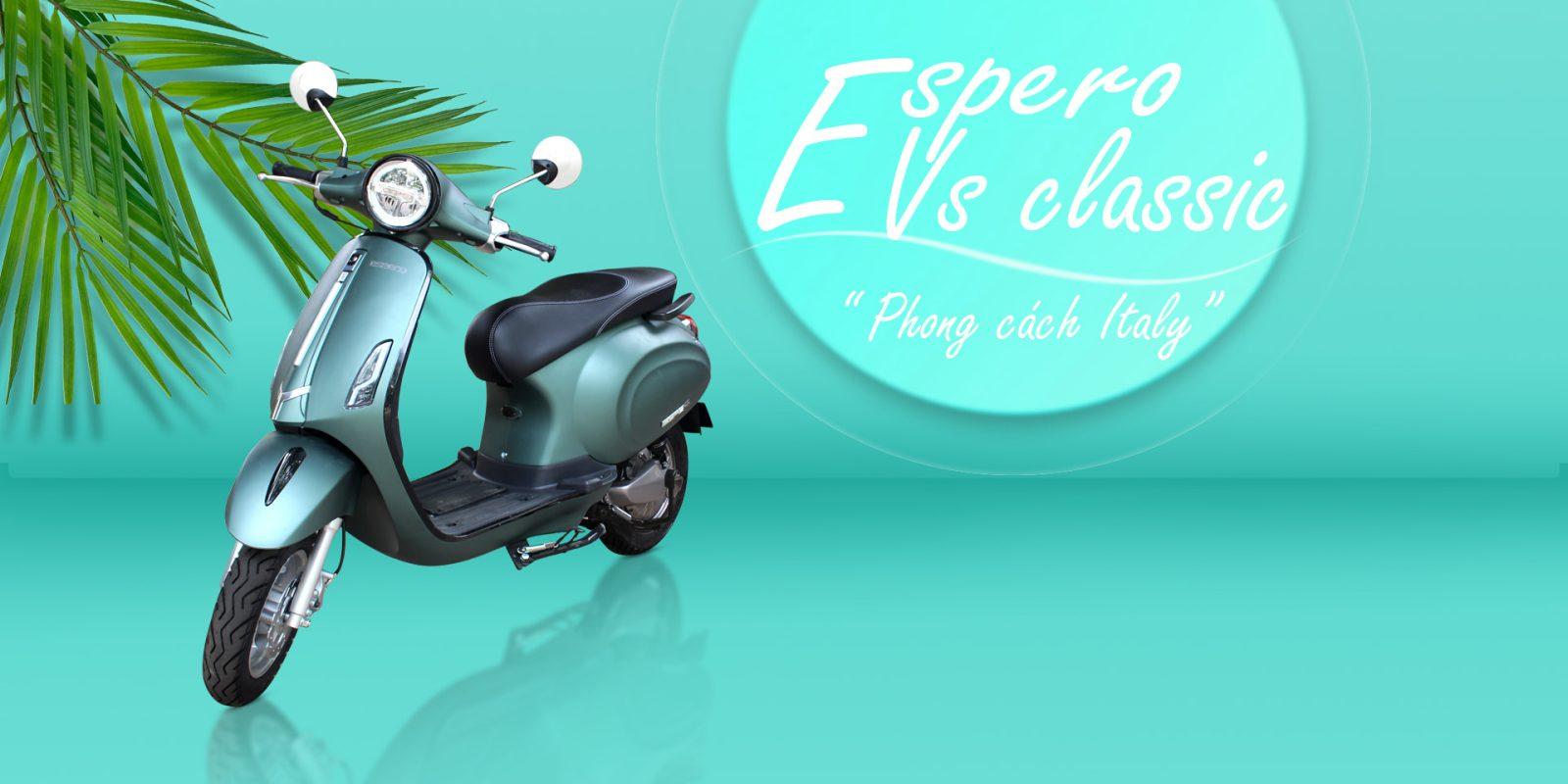 Xe Máy Điện VESPA CLASSIC ESPERO