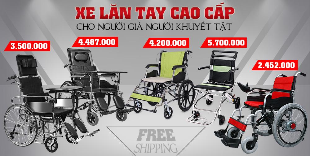 Xe lăn tay cao cấp cho người già người khuyết tật giá tốt 